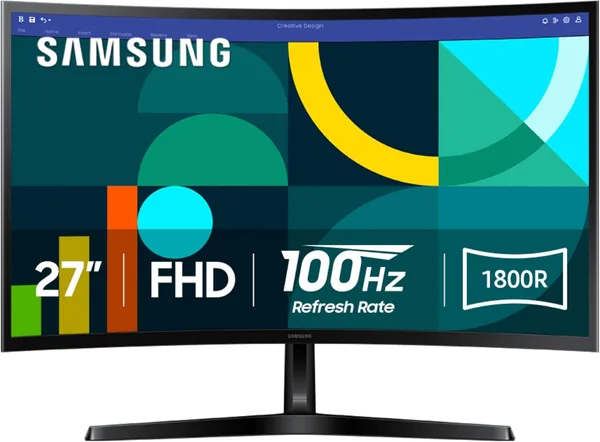 S3 (S36GD) Essential 27" FHD 1800R Curved Monitor