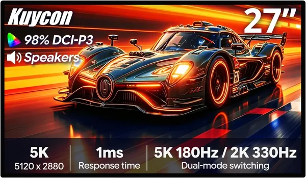 P27Z 27" 5K Gaming Monitor