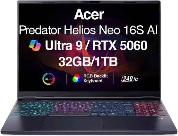 Predator Helios Neo 16 AI