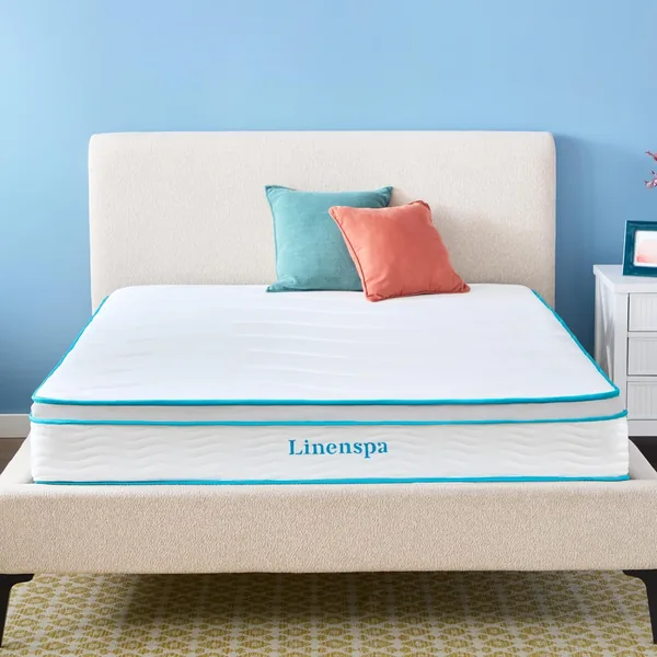 10 Inch Memory Foam and Spring Hybrid Mattress - Medium Feel