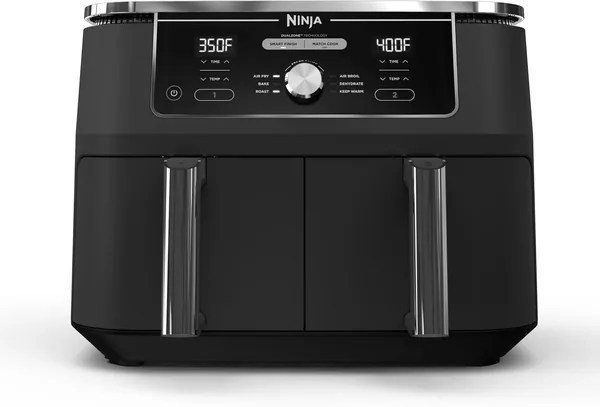 DZ401 Foodi 10 Quart 6-in-1 DualZone XL 2-Basket Air Fryer
