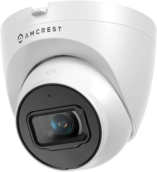 4K Outdoor Security IP Turret PoE Camera