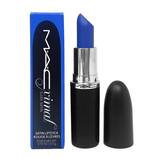 M.A.Cximal Sleek Satin Lipstick - 823 Tilted Denim