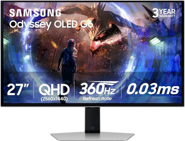 Odyssey OLED G6 (G60SD) LS27DG602SNXZA